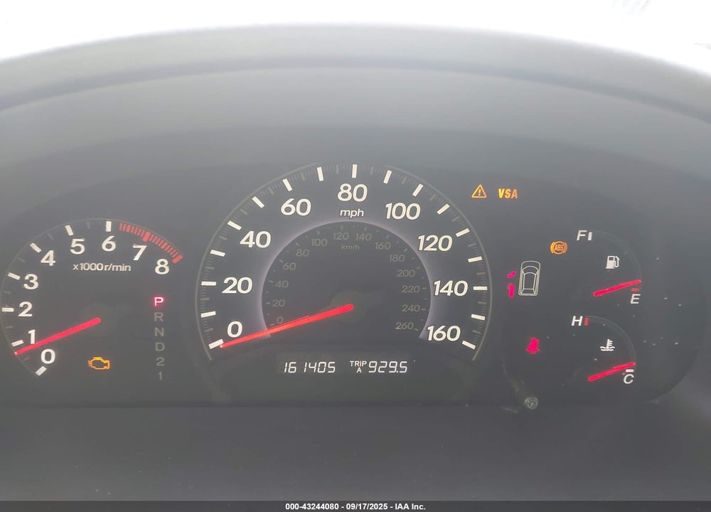 2005 HONDA ODYSSEY EX VIN: 5FNRL38475B038065