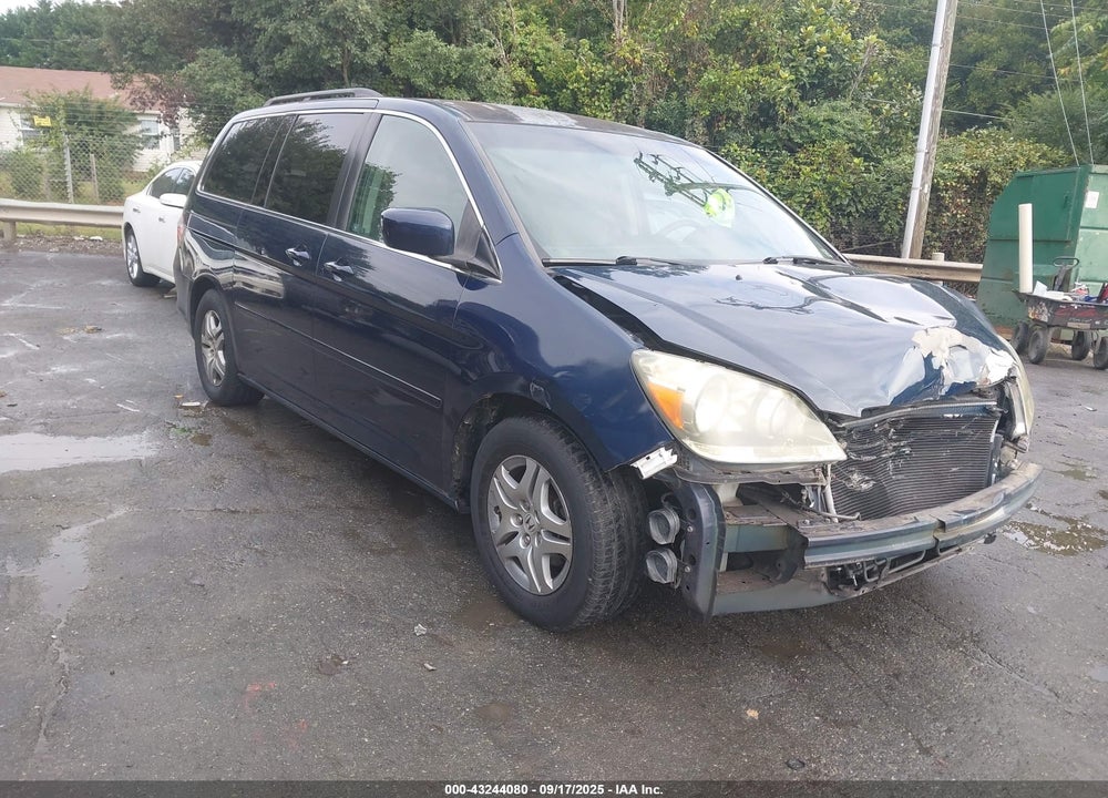 2005 HONDA ODYSSEY EX VIN: 5FNRL38475B038065