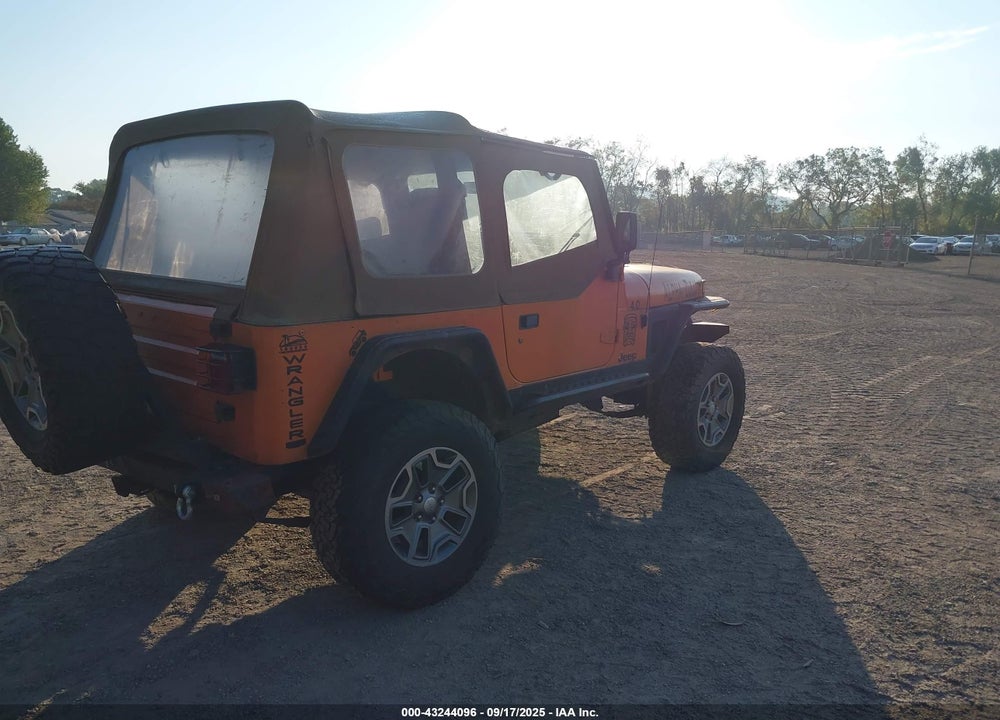 1993 JEEP WRANGLER / YJ SAHARA VIN: 1J4FY49S2PP262662
