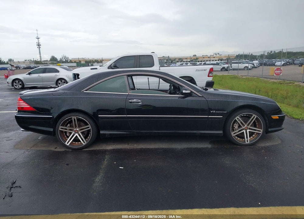 2003 MERCEDES-BENZ CL 55 AMG VIN: WDBPJ74J43A035192