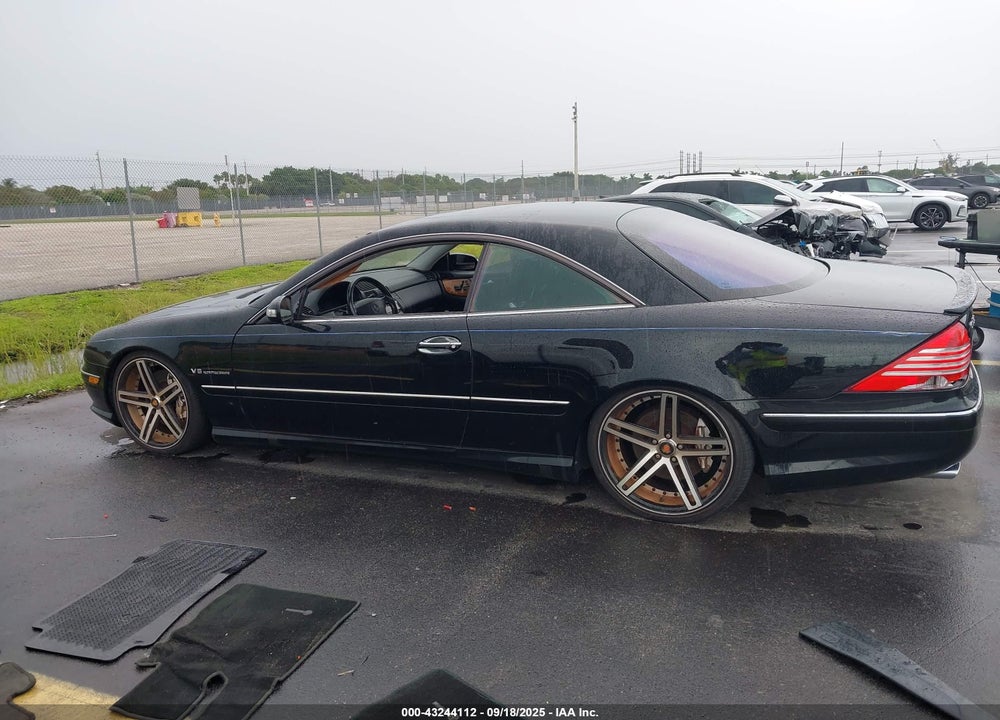 2003 MERCEDES-BENZ CL 55 AMG VIN: WDBPJ74J43A035192