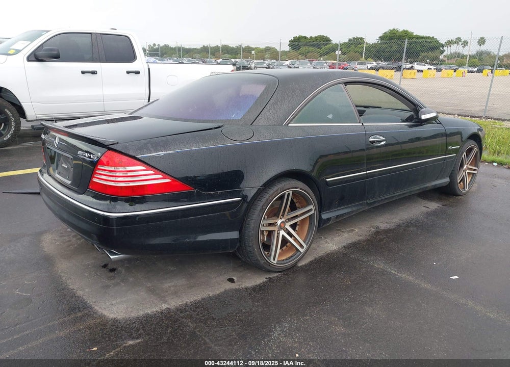 2003 MERCEDES-BENZ CL 55 AMG VIN: WDBPJ74J43A035192