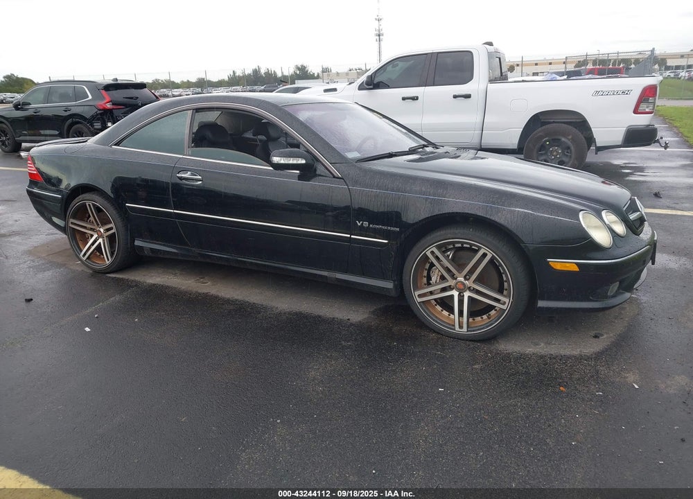 2003 MERCEDES-BENZ CL 55 AMG VIN: WDBPJ74J43A035192