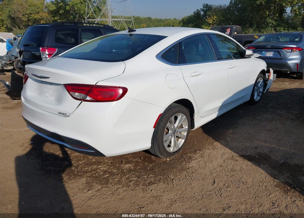 2016 CHRYSLER 200 VIN: 1C3CCCAB5GN168479