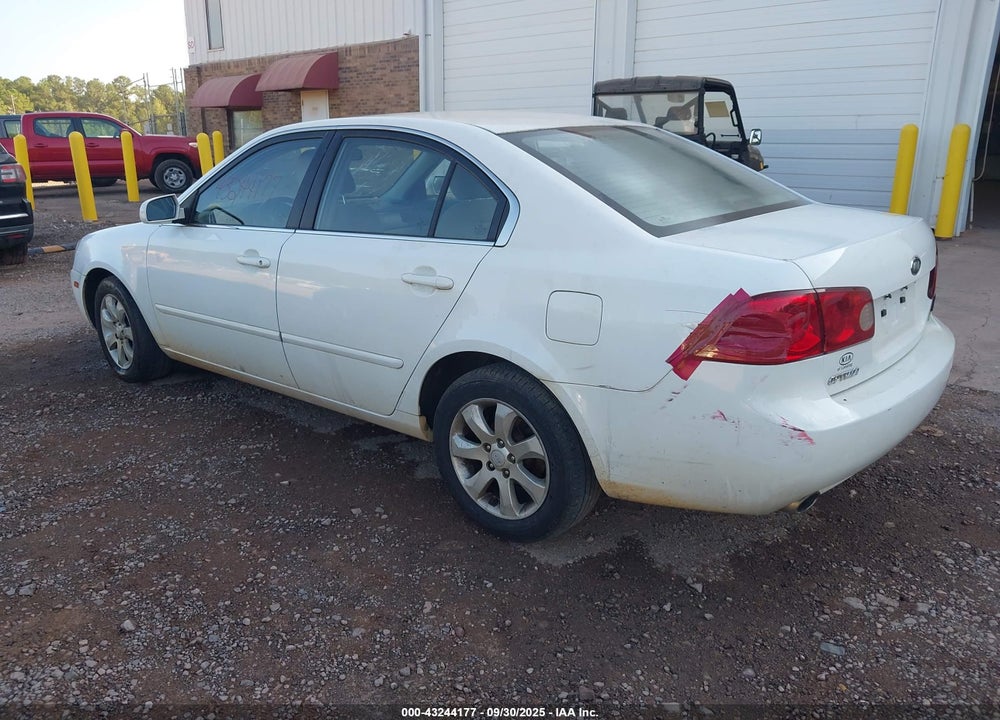2007 KIA OPTIMA LX V6 VIN: KNAGE124575099916