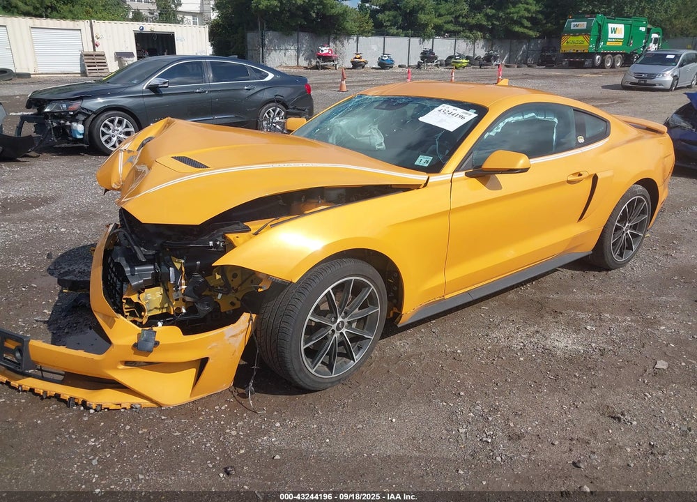 2022 FORD MUSTANG ECOBOOST PREMIUM FASTBACK VIN: 1FA6P8TH4N5144561