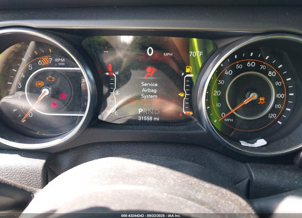 2021 JEEP WRANGLER / VIN: 1C4GJXAN2MW656251