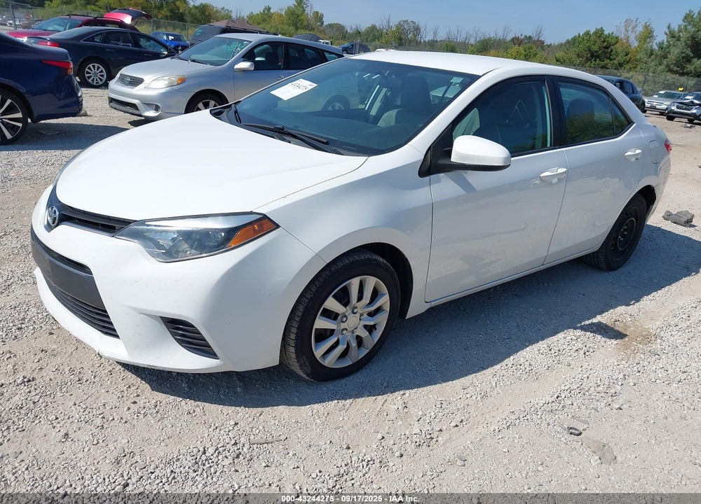2016 TOYOTA COROLLA VIN: 2T1BURHE3GC693051