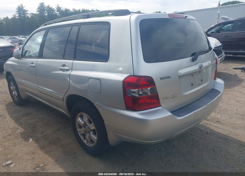 2006 TOYOTA HIGHLANDER V6 VIN: JTEHP21AX60167391