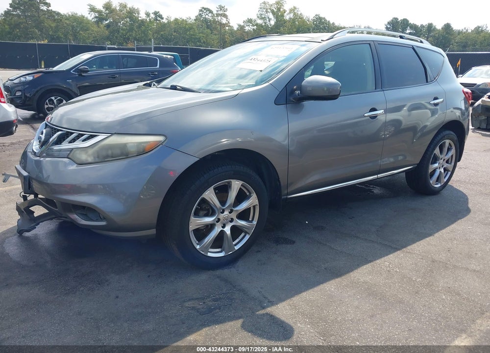 2013 NISSAN MURANO VIN: JN8AZ1MW0DW313894