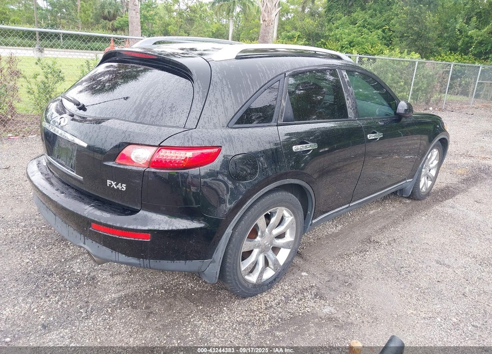 2004 INFINITI FX45 VIN: JNRBS08W14X403932