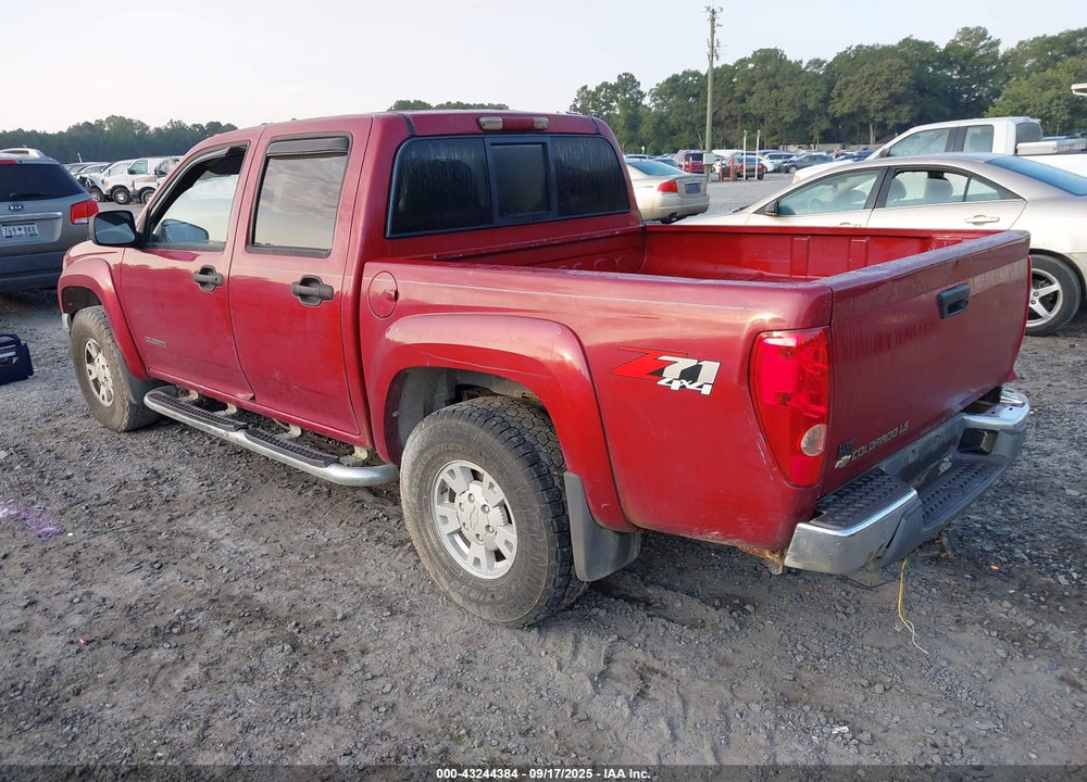 2005 CHEVROLET COLORADO LS VIN: 1GCDT136858121818