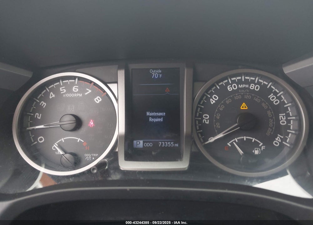 2019 TOYOTA TACOMA VIN: 5TFAZ5CN5KX077374