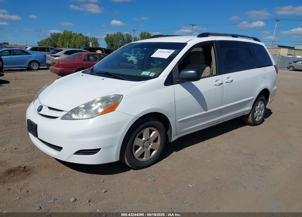 2010 TOYOTA SIENNA LE VIN: 5TDKK4CC7AS325081