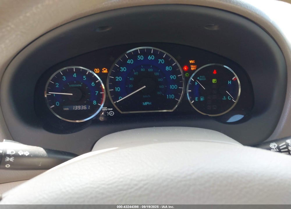 2010 TOYOTA SIENNA LE VIN: 5TDKK4CC7AS325081