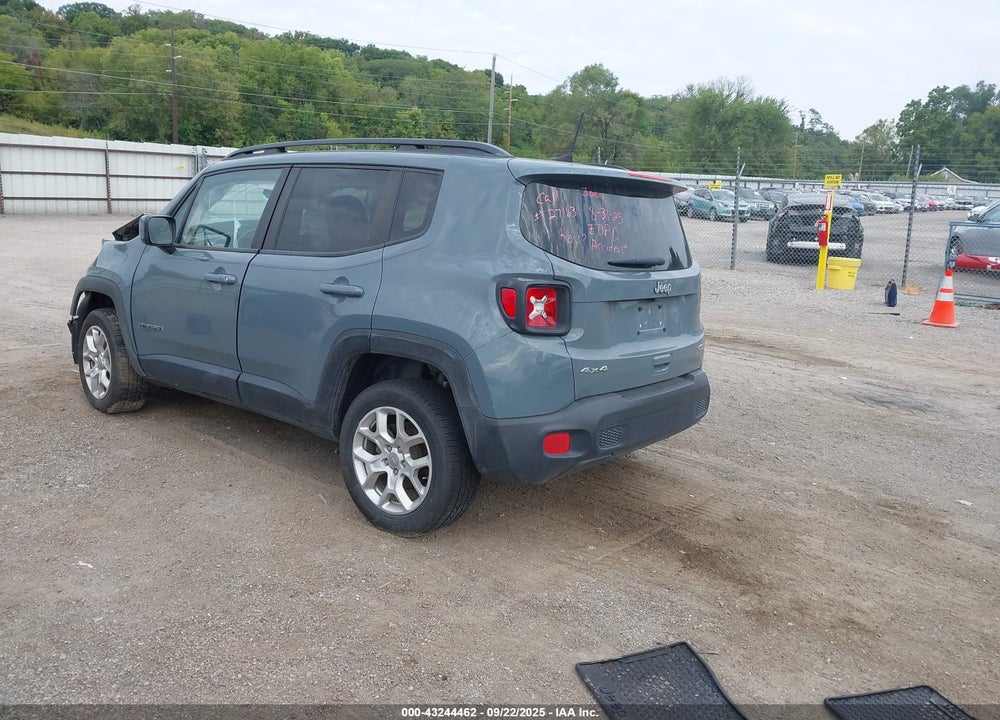 2018 JEEP RENEGADE LATITUDE 4X4 VIN: ZACCJBBB2JPJ17348