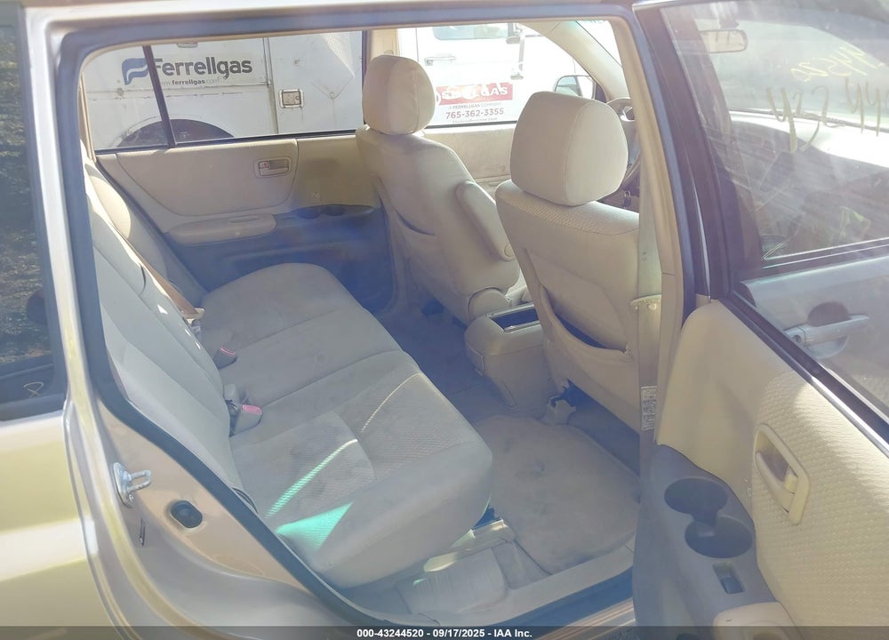 2005 TOYOTA HIGHLANDER V6 VIN: JTEEP21A750104640