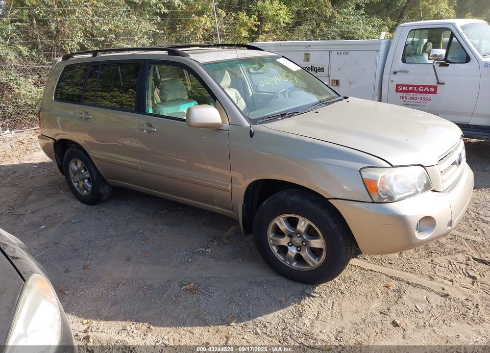 2005 TOYOTA HIGHLANDER V6 VIN: JTEEP21A750104640
