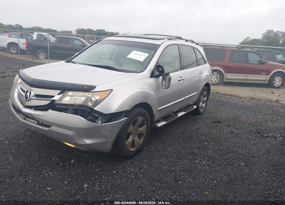 2007 ACURA MDX SPORT PACKAGE VIN: 2HNYD28867H544161