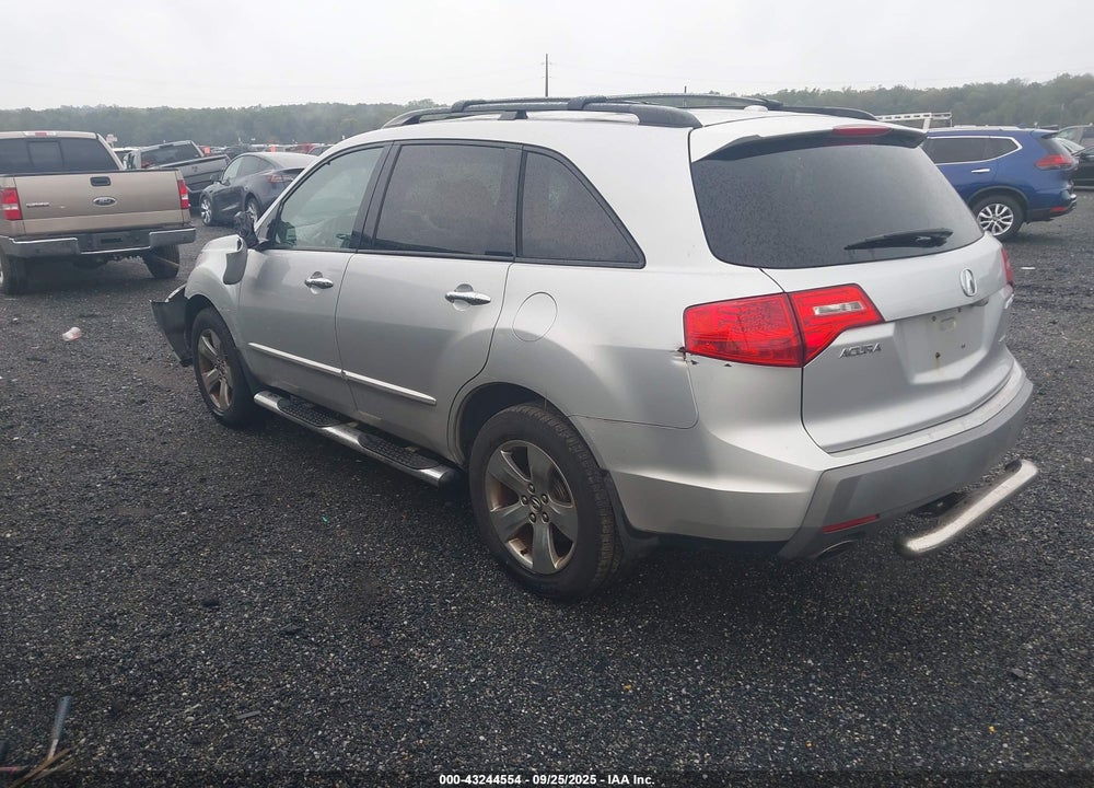2007 ACURA MDX SPORT PACKAGE VIN: 2HNYD28867H544161