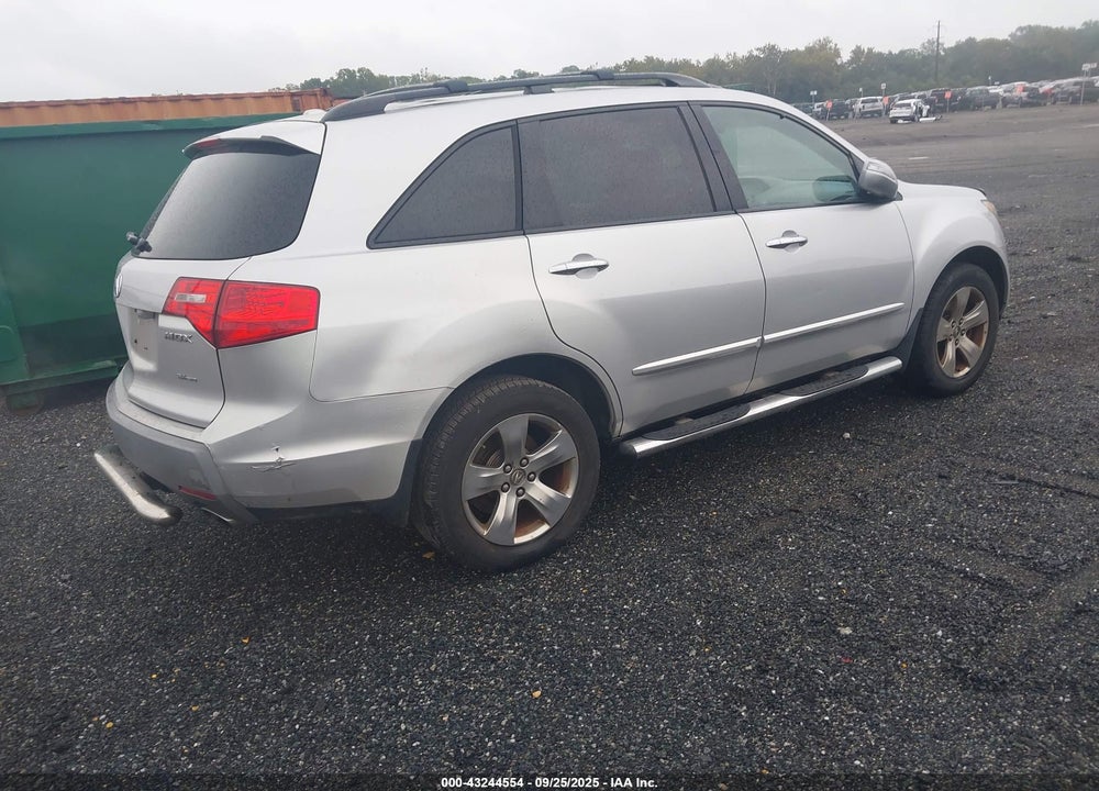 2007 ACURA MDX SPORT PACKAGE VIN: 2HNYD28867H544161