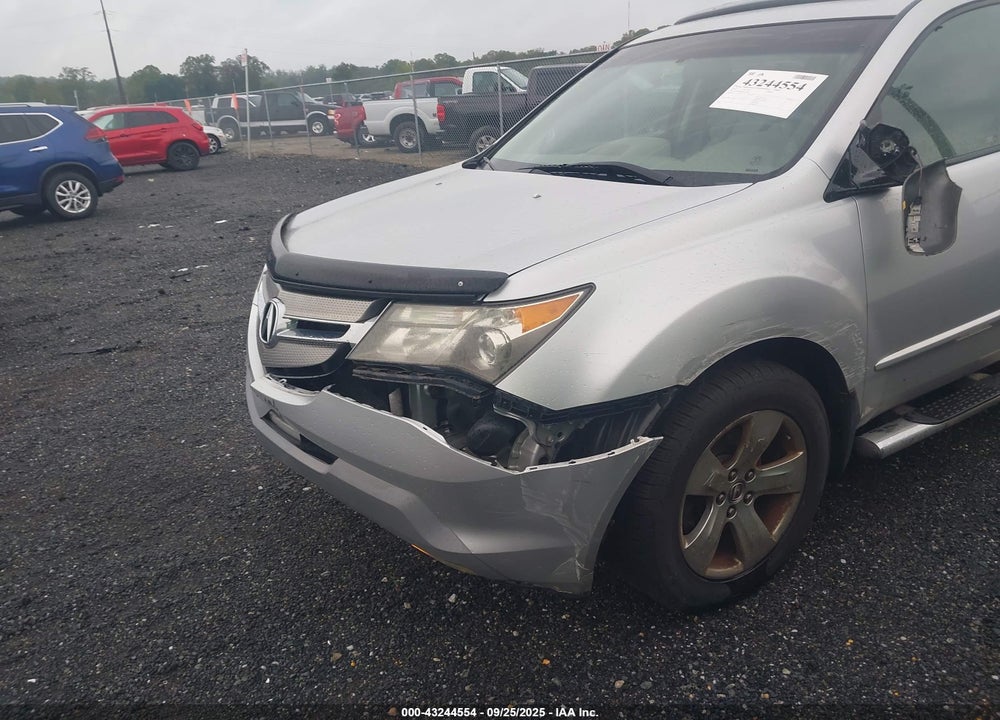 2007 ACURA MDX SPORT PACKAGE VIN: 2HNYD28867H544161