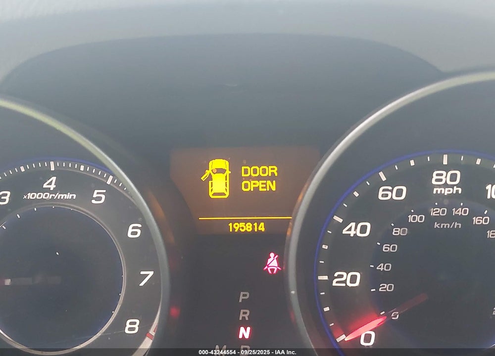 2007 ACURA MDX SPORT PACKAGE VIN: 2HNYD28867H544161
