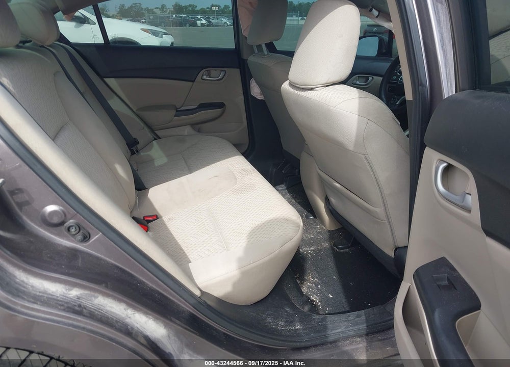 2014 HONDA CIVIC LX VIN: 19XFB2F52EE018257