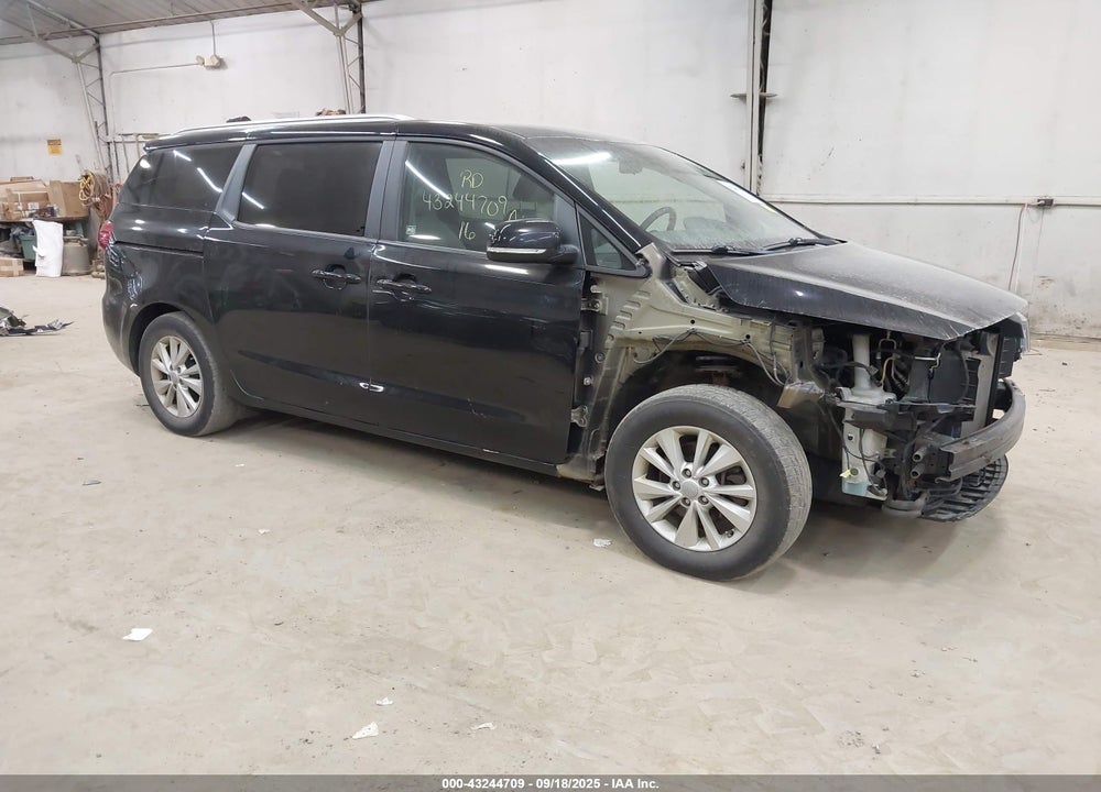 2016 KIA SEDONA LX VIN: KNDMB5C13G6171345