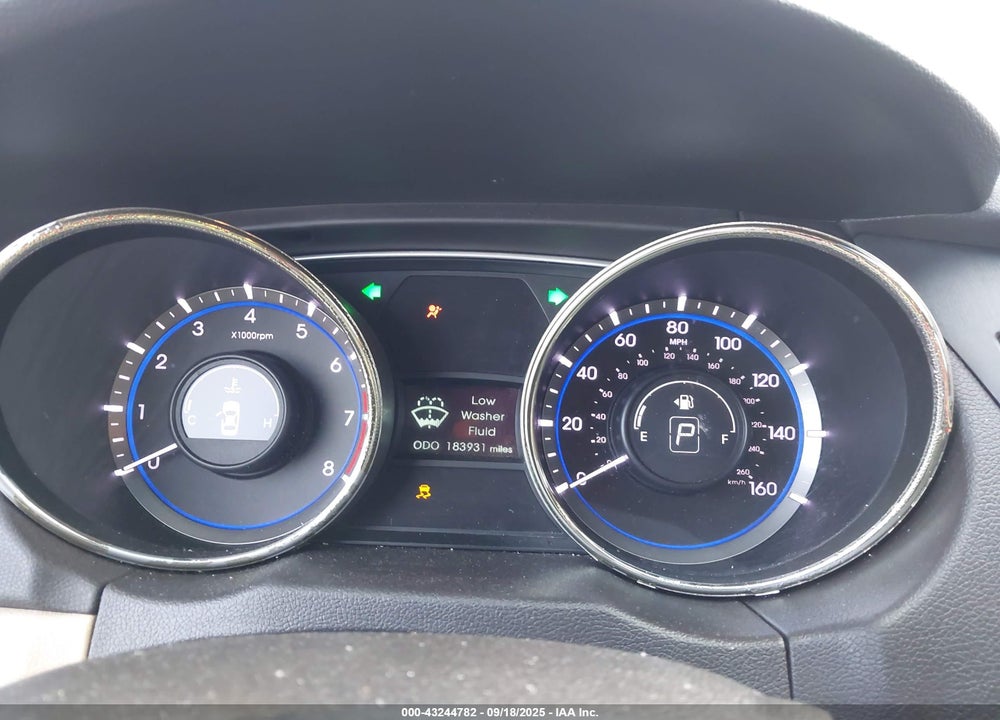 2012 HYUNDAI SONATA GLS PZEV VIN: 5NPEB4AC0CH494030