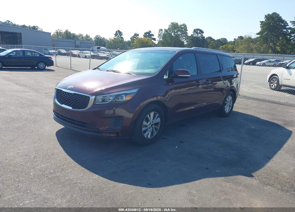 2017 KIA SEDONA LX VIN: KNDMB5C18H6278912