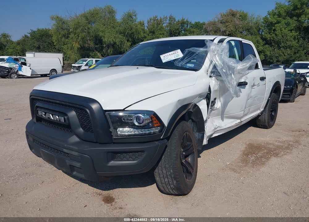 2024 RAM 1500 CLASSIC WARLOCK 4X2 5'7 BOX VIN: 1C6RR6LG6RS127580