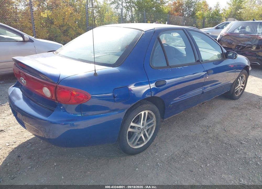 2004 CHEVROLET CAVALIER VIN: 1G1JC52F847187214