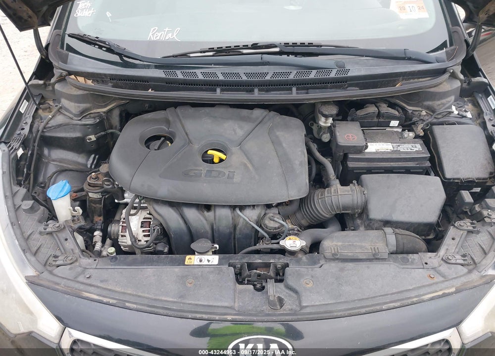 2014 KIA FORTE VIN: KNAFX4A81E5232227