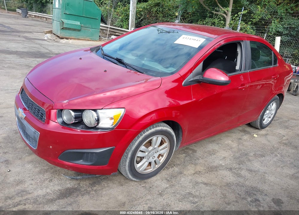 2015 CHEVROLET SONIC VIN: 1G1JC5SG4F4213787