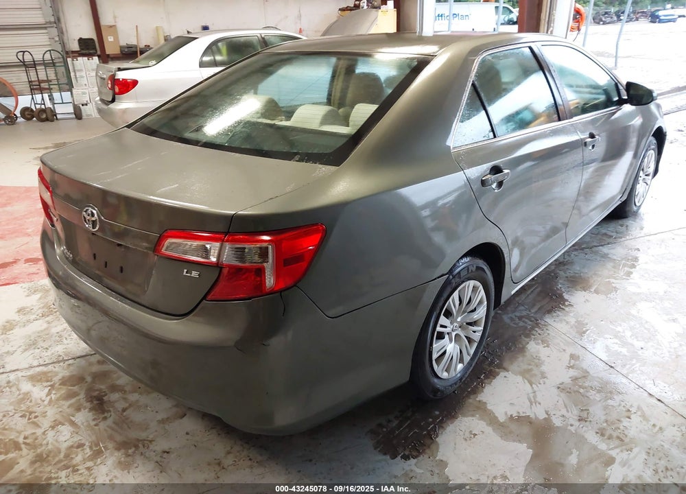 2012 TOYOTA CAMRY VIN: 4T1BF1FK5CU518622