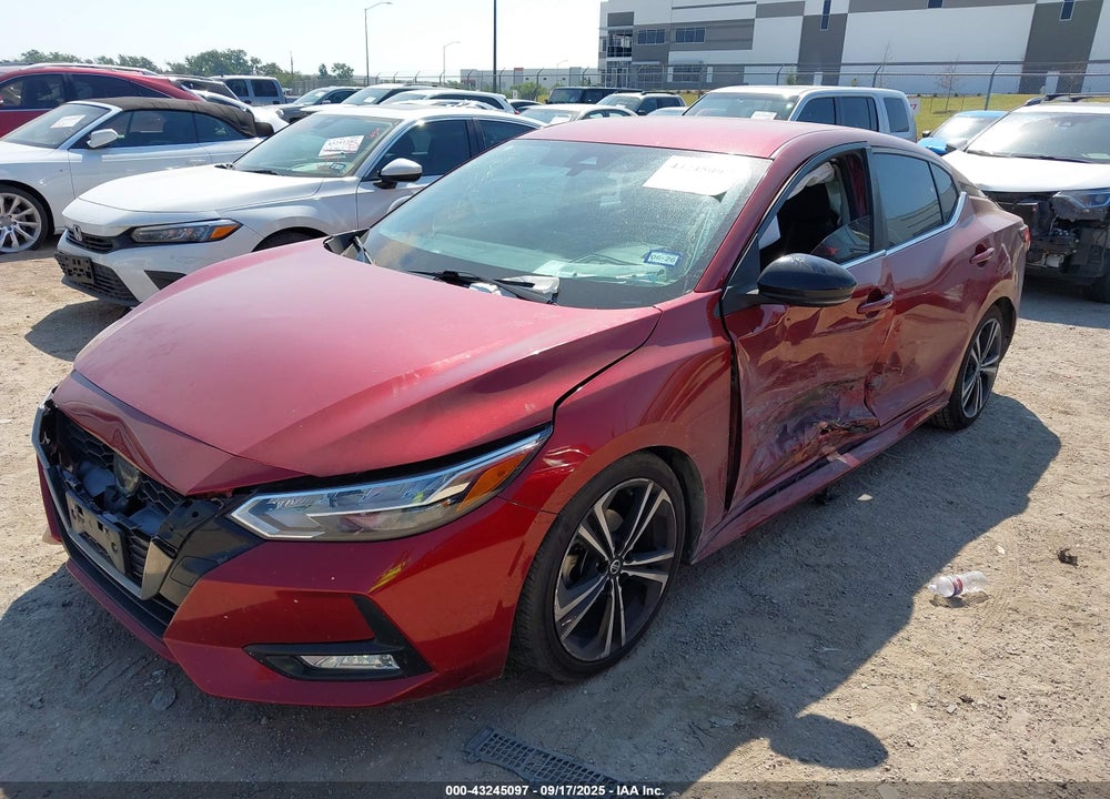 2021 NISSAN SENTRA SR XTRONIC CVT VIN: 3N1AB8DV8MY257523