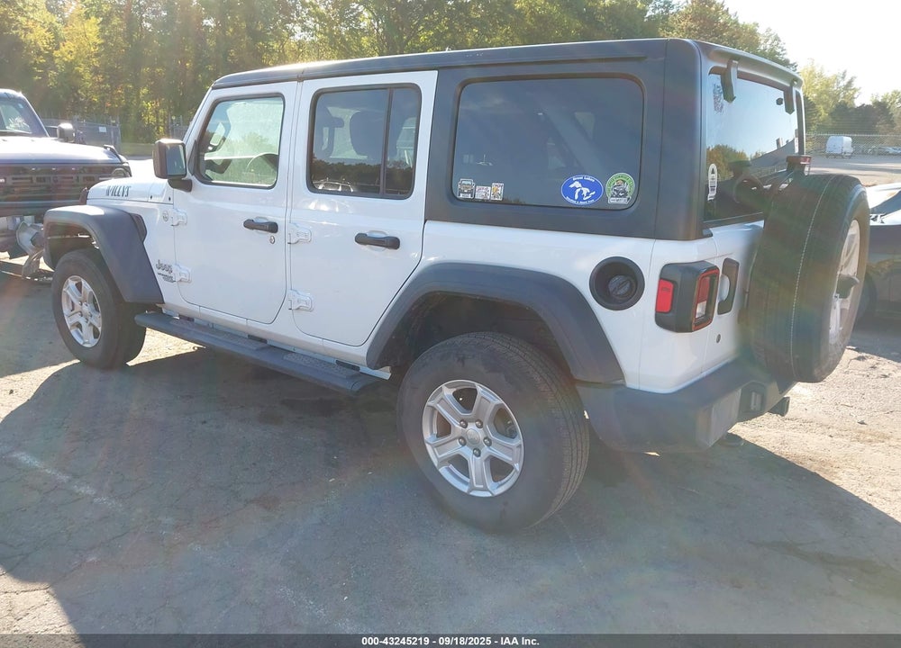2018 JEEP WRANGLER UNLIMITED VIN: 1C4HJXDG9JW296716