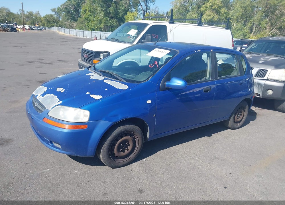 2008 CHEVROLET AVEO 5 SPECIAL VALUE VIN: KL1TD66638B078070