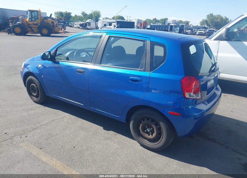 2008 CHEVROLET AVEO 5 SPECIAL VALUE VIN: KL1TD66638B078070