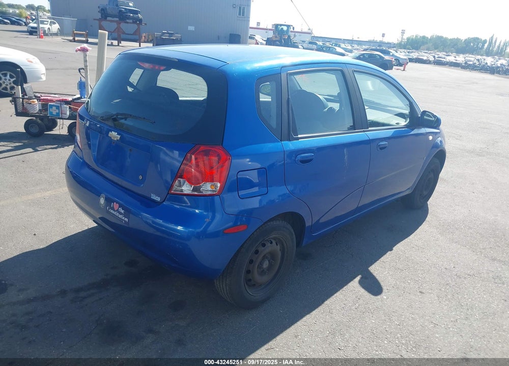 2008 CHEVROLET AVEO 5 SPECIAL VALUE VIN: KL1TD66638B078070