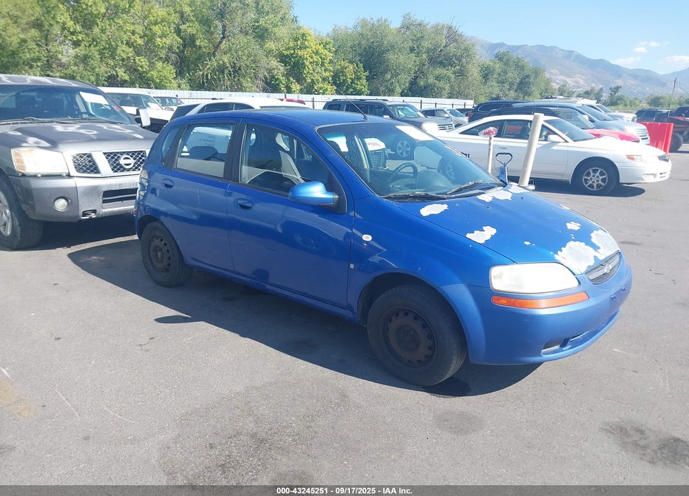 2008 CHEVROLET AVEO 5 SPECIAL VALUE VIN: KL1TD66638B078070