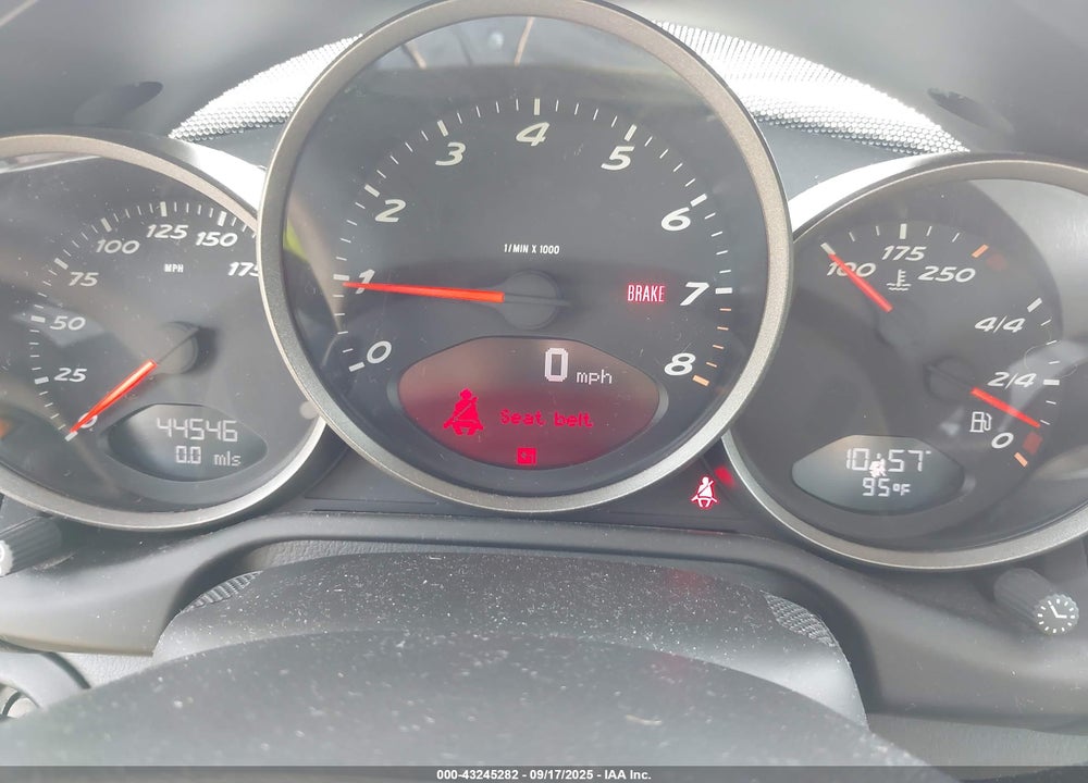 2005 PORSCHE BOXSTER VIN: WP0CA29805U710224