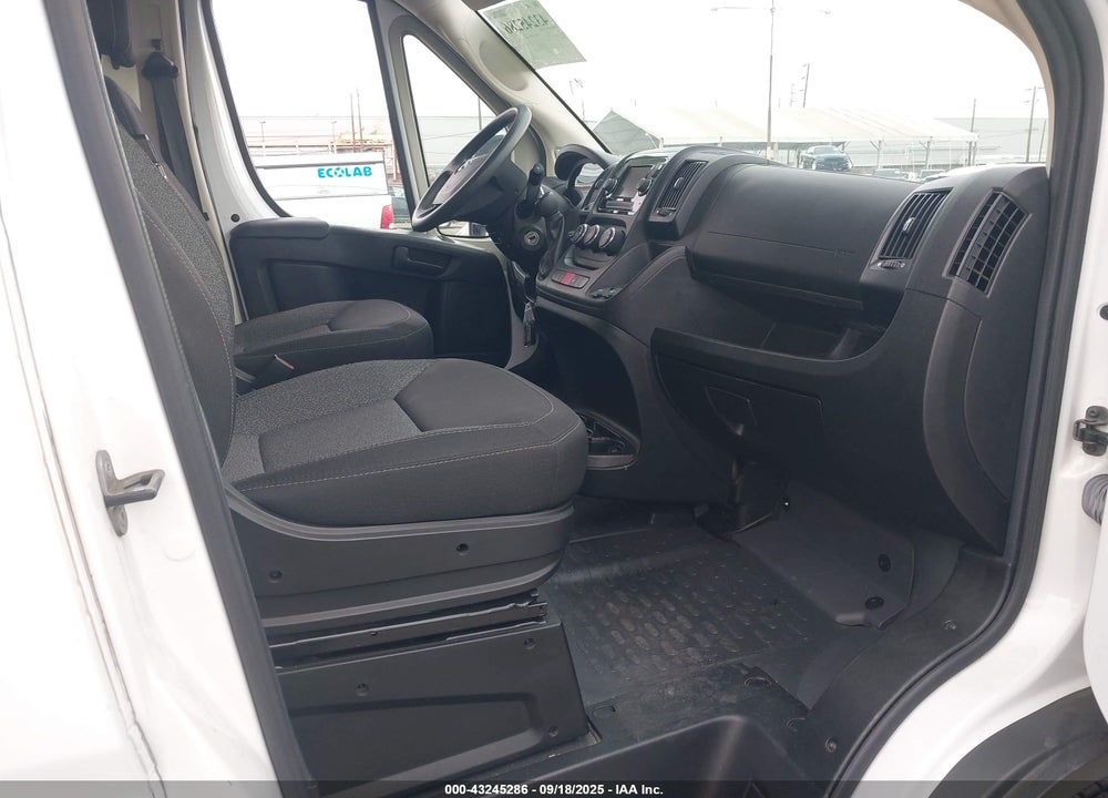 2019 HIGH RAM PROMASTER 3500 CARGO VAN  ROOF 159 WB EXT VIN: 3C6URVJG7KE560308