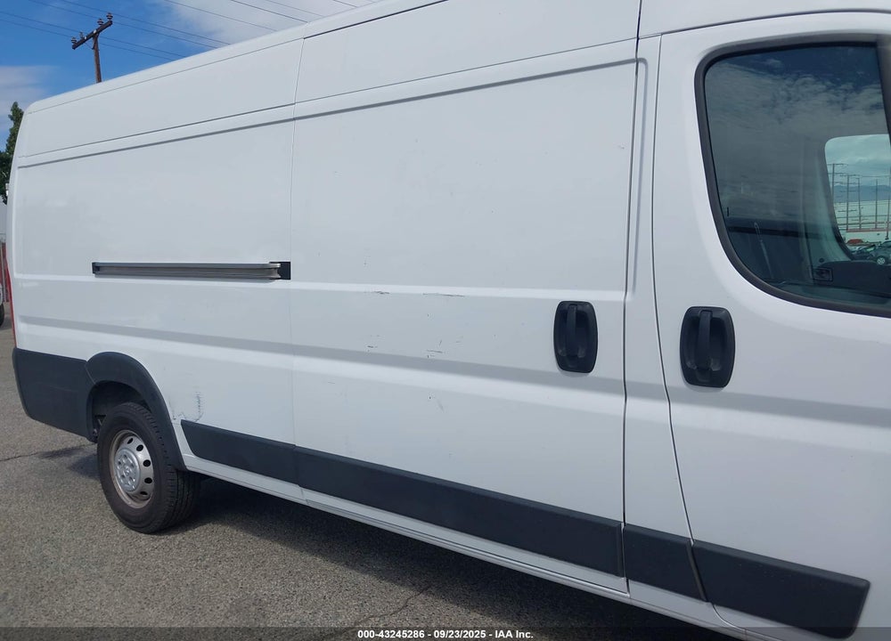 2019 HIGH RAM PROMASTER 3500 CARGO VAN  ROOF 159 WB EXT VIN: 3C6URVJG7KE560308