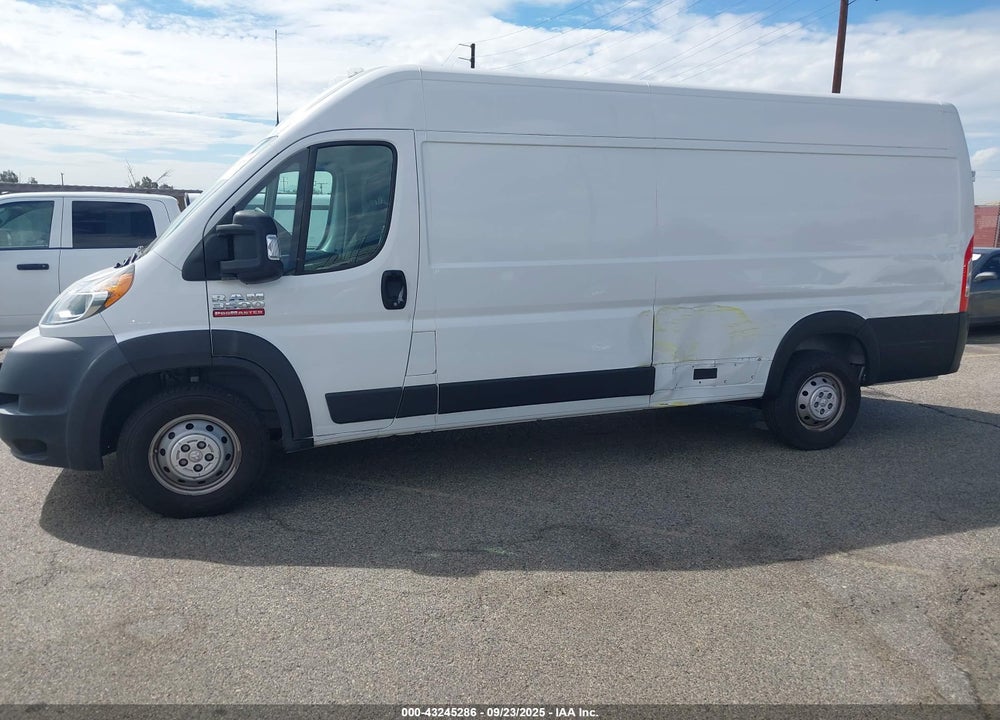 2019 HIGH RAM PROMASTER 3500 CARGO VAN  ROOF 159 WB EXT VIN: 3C6URVJG7KE560308