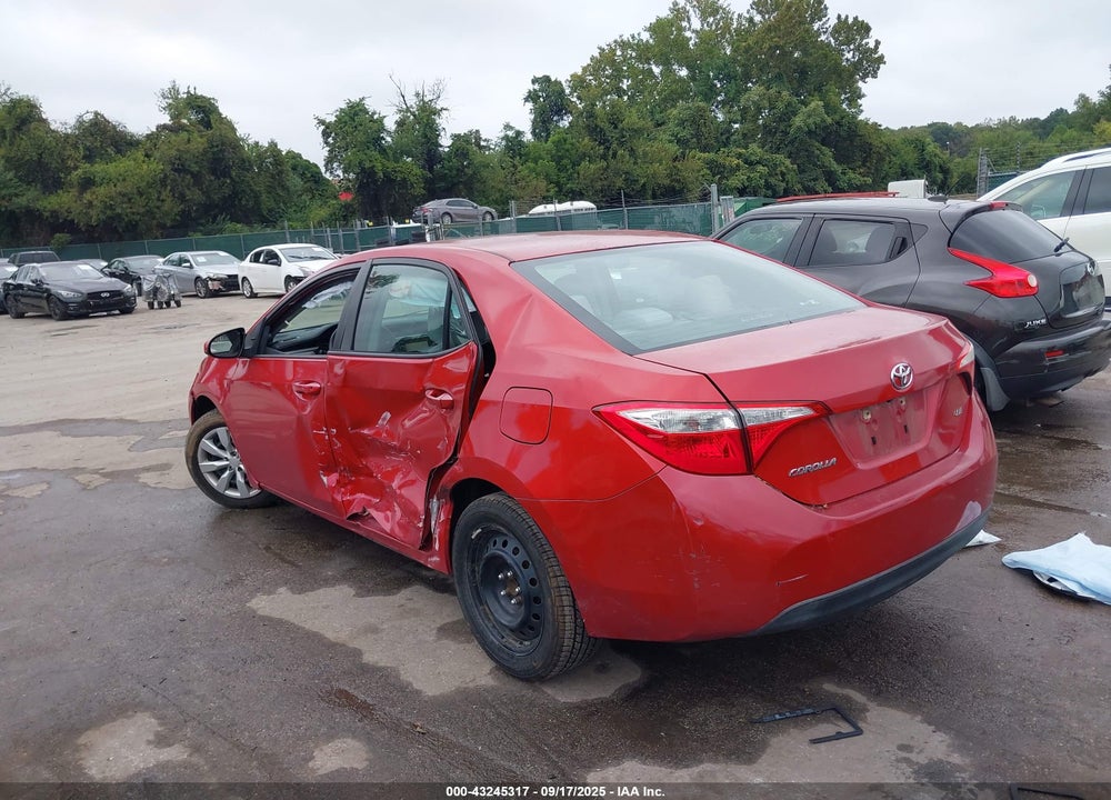 2014 TOYOTA COROLLA LE VIN: 5YFBURHE2EP052762