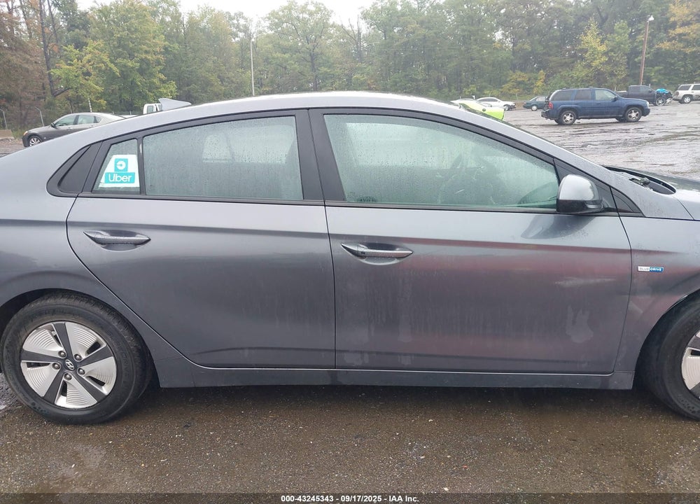 2019 HYUNDAI IONIQ HYBRID BLUE VIN: KMHC65LC6KU111108
