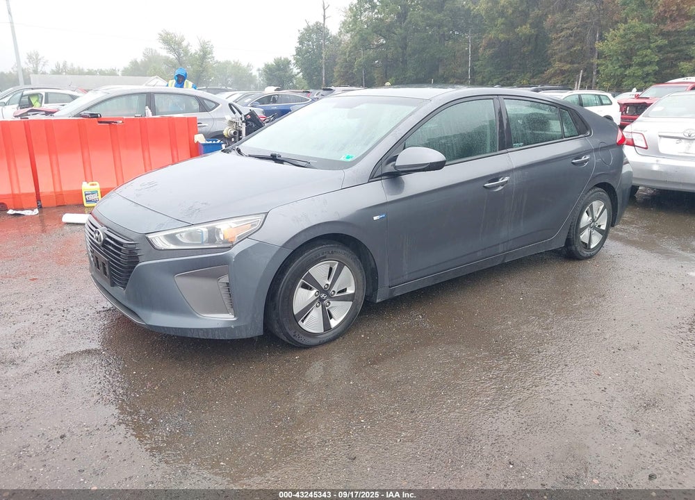 2019 HYUNDAI IONIQ HYBRID BLUE VIN: KMHC65LC6KU111108