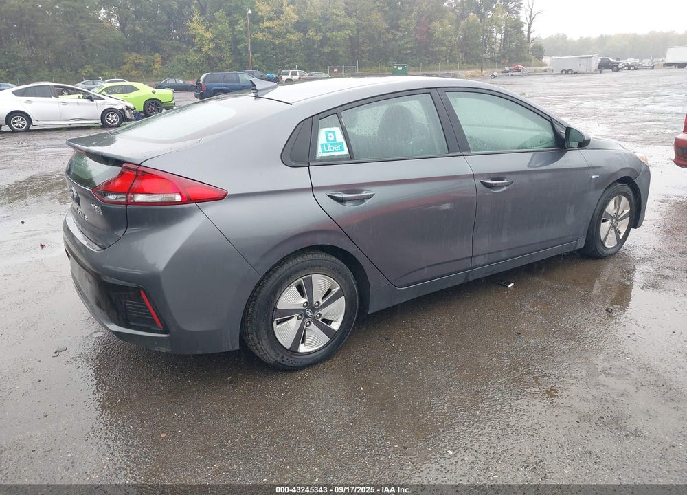 2019 HYUNDAI IONIQ HYBRID BLUE VIN: KMHC65LC6KU111108